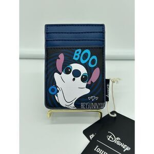 Loungefly Disney Lilo & Stitch Ghost Stitch Glow-In-The-Dark Cardholder